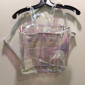 Kortni Jeane Clear Colorful Backpack